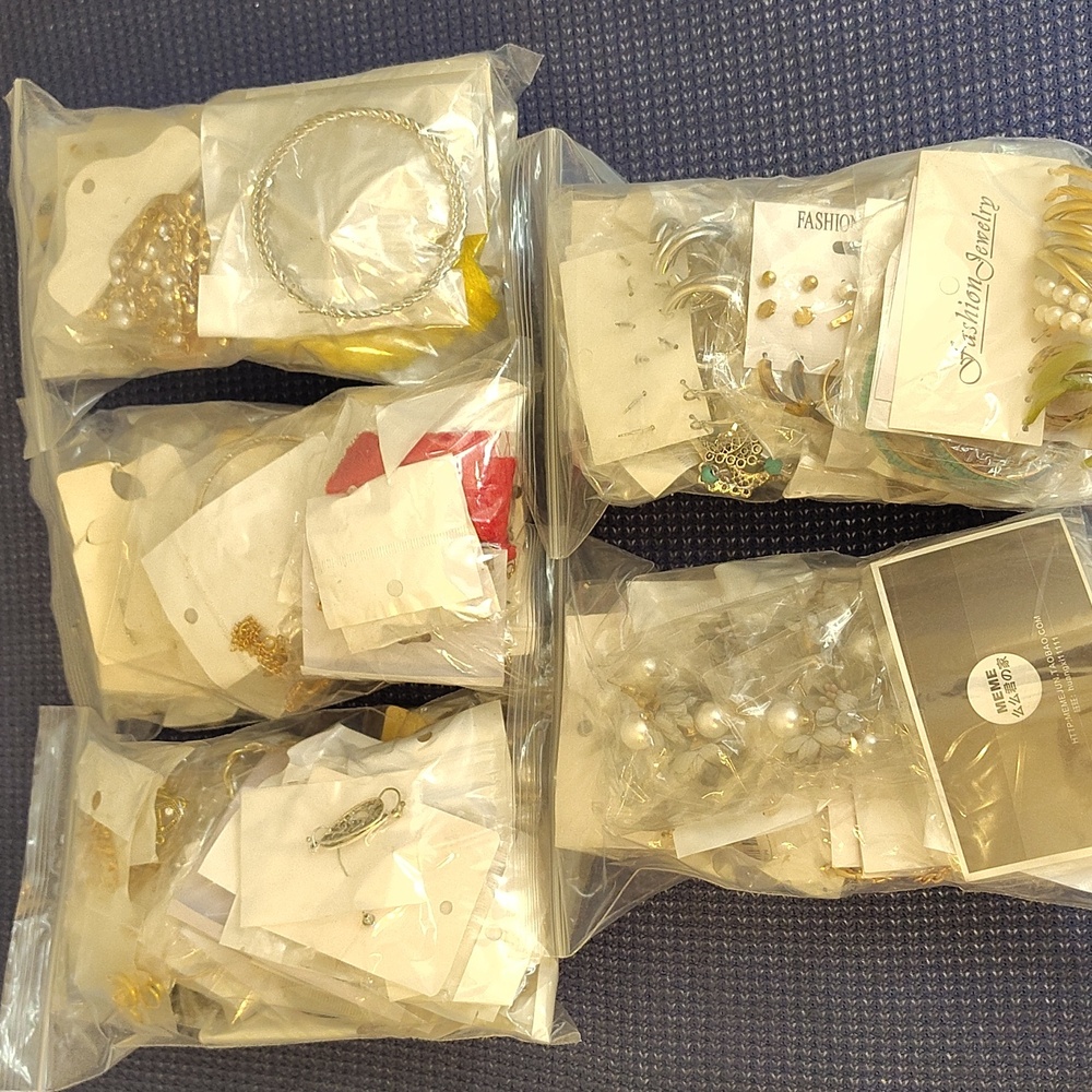 1. Big bag of jewelry